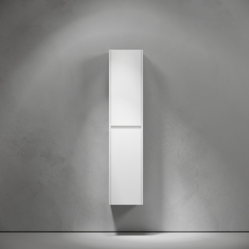 Шкаф-пенал Sancos Libra PLB35W 40х160 подвесной цвет белый - фото 2